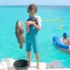 81- Bastien a peche son premier merou avec sa fleche hawaienne 